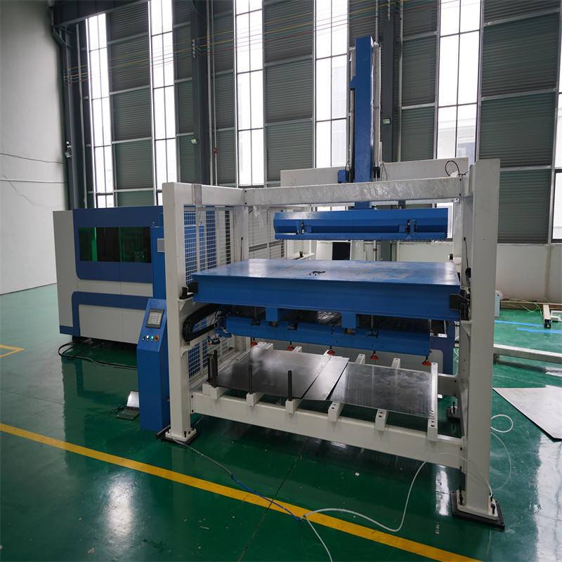 1kw 1.5kw 2kw מכונת חיתוך סיבים בלייזר לחיתוך גיליונות מתכת 3000x1500 מ"מ