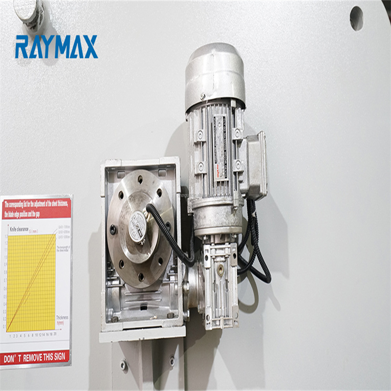 Cnc הידראולית מתכת נירוסטה אלומיניום גיליוטינה מכונת חיתוך גזירה