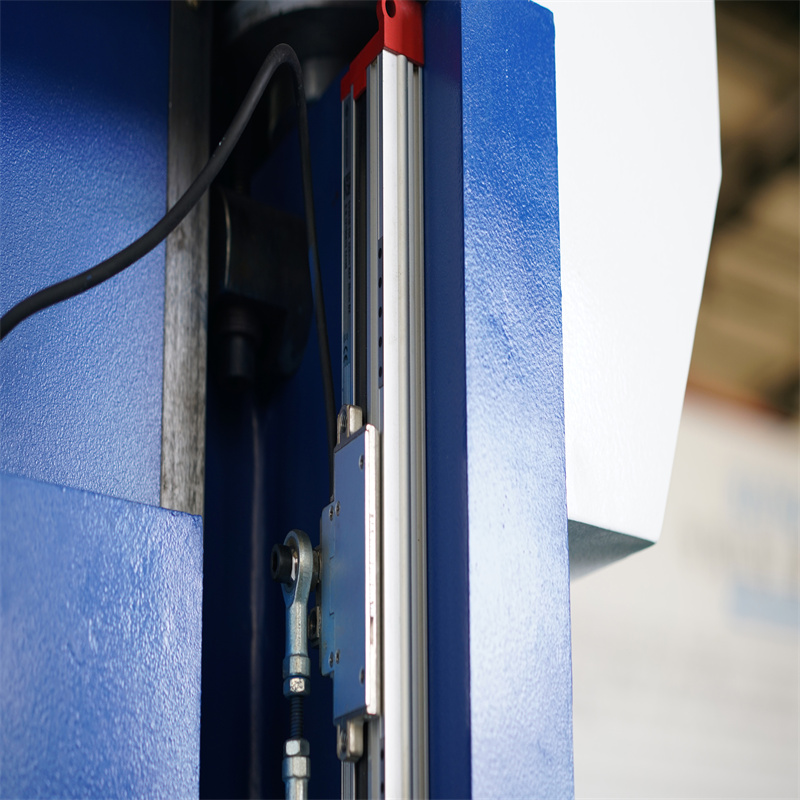 מכונת כיפוף גיליונות ידנית Cnc 80 טון מכונת כיפוף מתכת הידראולית בלם לחץ