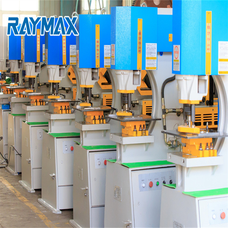 מכונת חיתוך וגזירה הידראולית משולבת מכונת גזירה הידראולית של עובד ברזל