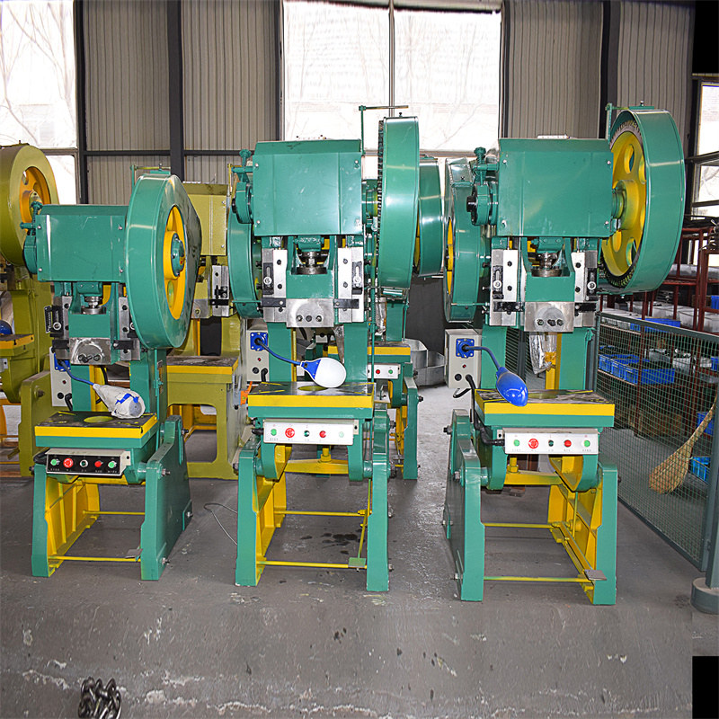 J21 J23 80 Ton C Crank Power Press מכונת ניקוב לחיצה מכנית