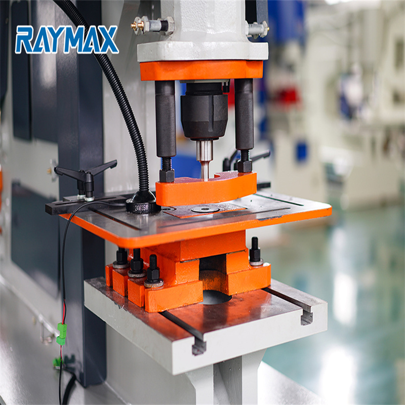 מכונה הידראולית לעובד ברזל אגרוף ידני