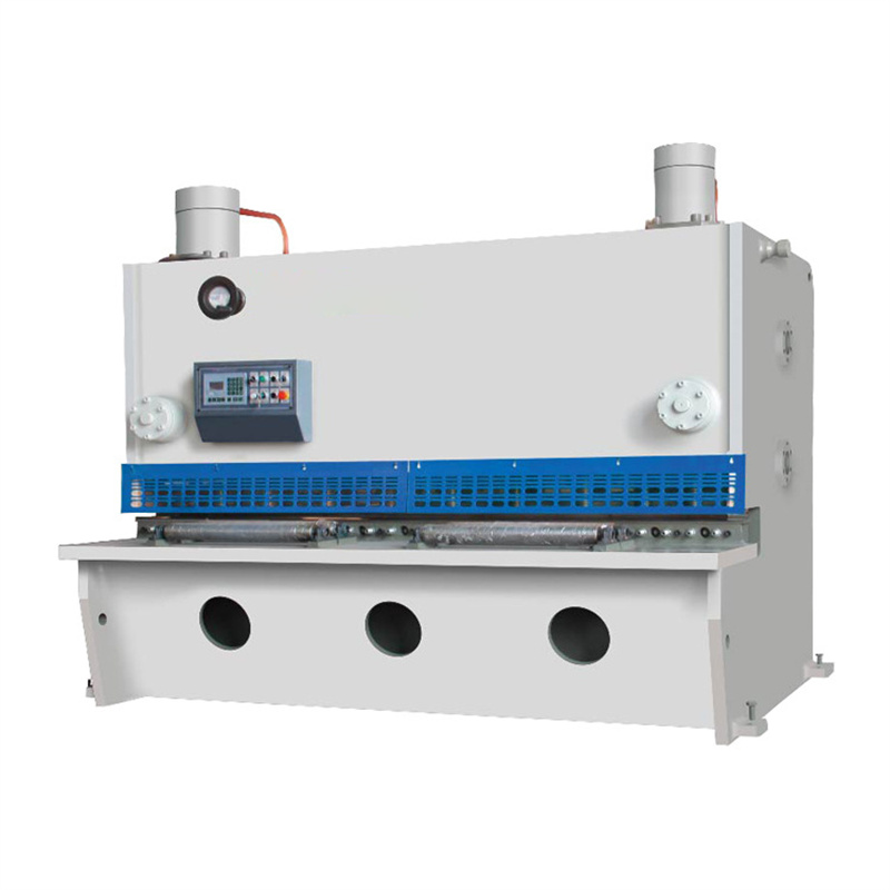 QC11K 10 12 16 מ"מ 3200 4000 מ"מ מתכת גיליוטינה גזזת CNC מכונת גזירה גיליוטינה