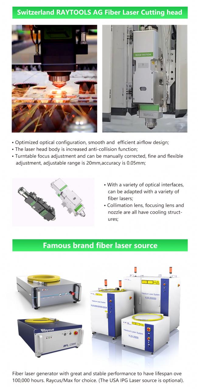 Carbon Iron Aluminum Metal Stainless Steel Cnc Fiber Laser Cutting Machine פחמן ברזל אלומיניום מתכת נירוסטה Cnc מכונת חיתוך סיבי לייזר