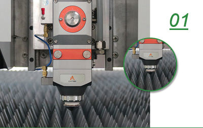 מכונת חיתוך סיבים בלייזר Cnc 1000w 2000w לחיתוך צינורות פלדה אלומיניום