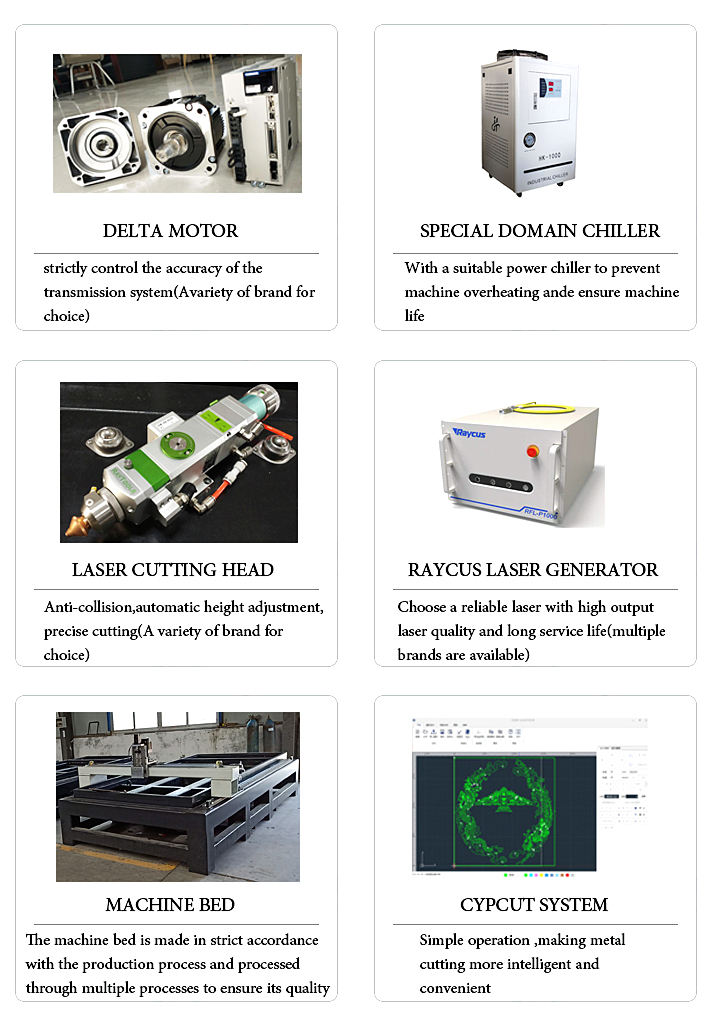 Fiber Laser Plate And Tube Integrated Cutting Machine מכונת חיתוך משולבת לצלחת לייזר סיבים וצינורות