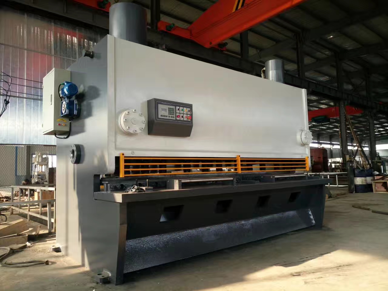 Guillotine Hydraulic Shearing Machine Price Sheet Metal Qc11y-12x4000 גיליוטינה מכונת גזירה הידראולית מחיר גיליון מתכת Qc11y-12x4000