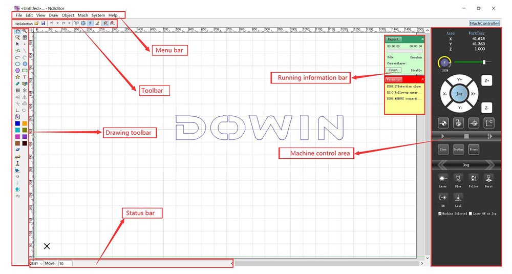 מחיר מכונת חיתוך בלייזר סיבים 1000w דיוק גבוה