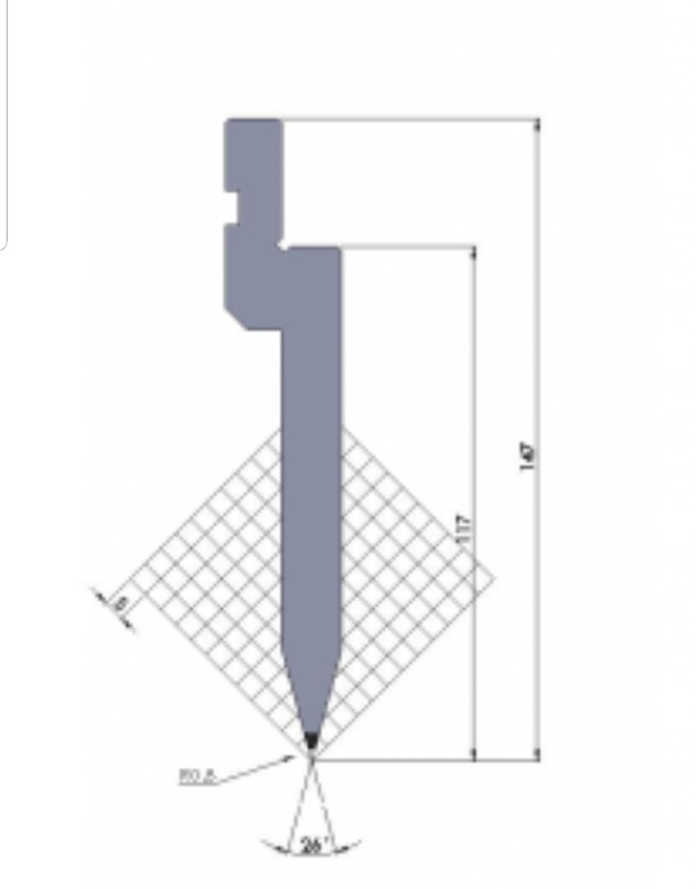 Hydraulic Press Brake Of 130t/3200mm 4+1 Axis Delem Da53t Cnc Press Brake בלם לחץ הידראולי של 130 ט/3200 מ"מ 4+1 ציר Delem Da53t Cnc בלם לחץ