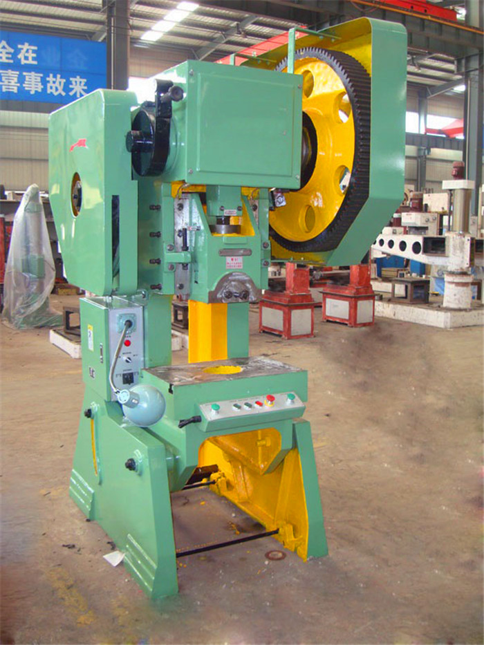 J23 Series 10 Ton Pneumatic Power Press Aluminium Lid Punching Machine סדרת J23 10 טון מכונת ניקוב כוח פנאומטית מכסה אלומיניום