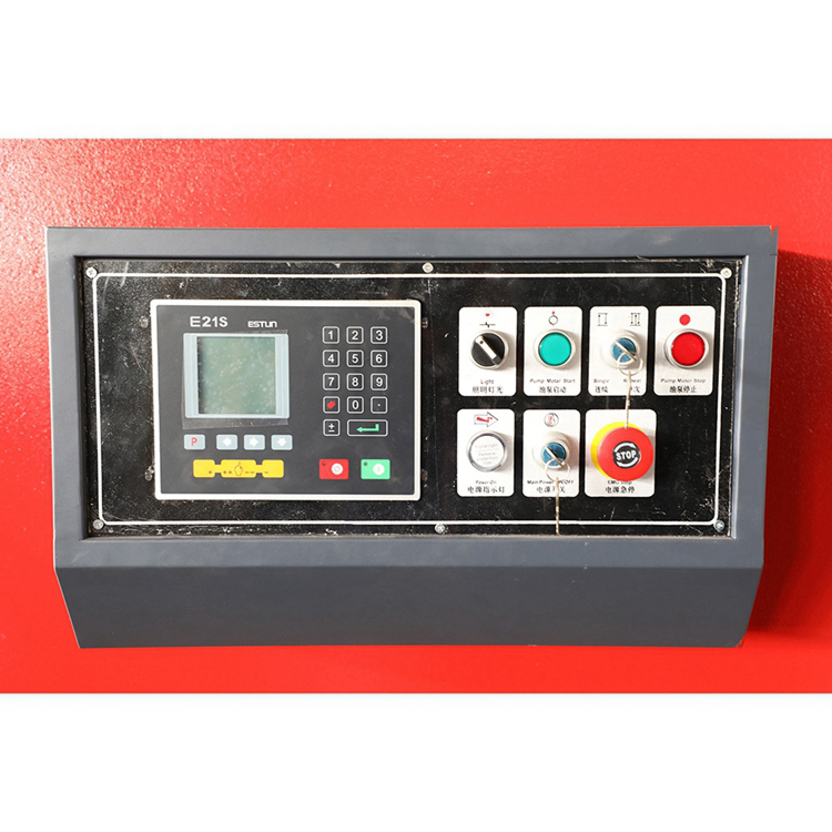 Qc12y / Qc12k Sheet Metal Steel Plate 6mm X 3200 Cnc Hydraulic Swing Beam Shear Machine Qc12y / Qc12k צלחת פלדה מתכת 6 מ"מ X 3200 Cnc הידראולית מכונת גזירה של קורות נדנדה