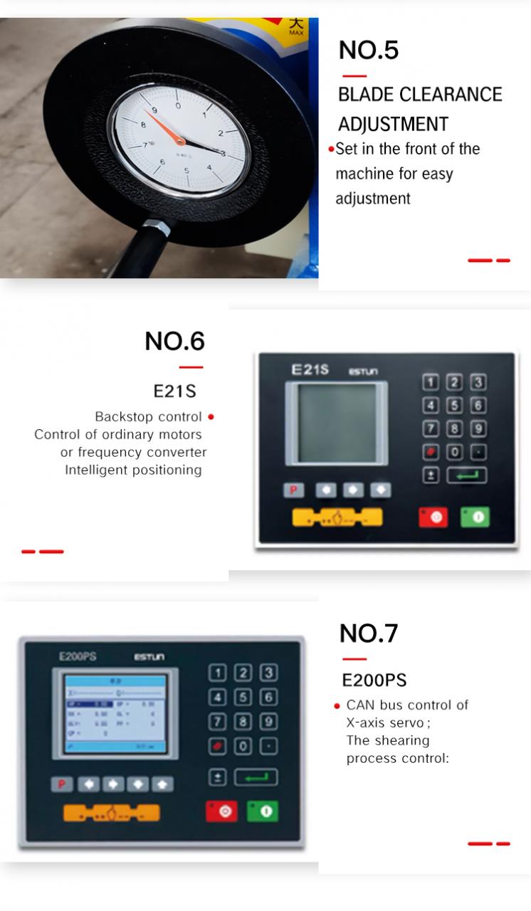 Shear Cutting Machine Guillotine Metal Hydraulic Shearing Machine Qc11Y/K מכונת חיתוך גזירה גיליוטינה מתכת מכונת גזירה הידראולית Qc11Y/K